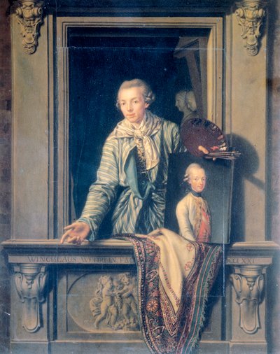 Autoritratto di Venceslao Wehrlin da Venceslao Verlin